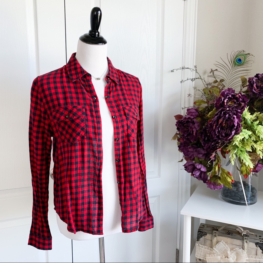 Love Tree Classic Plaid And Checks Flannel